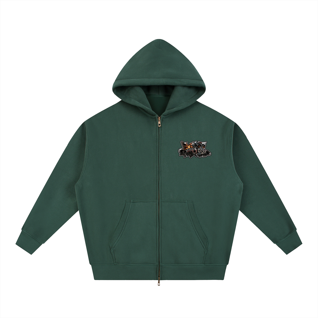 ACAB Boxy Zip-Up