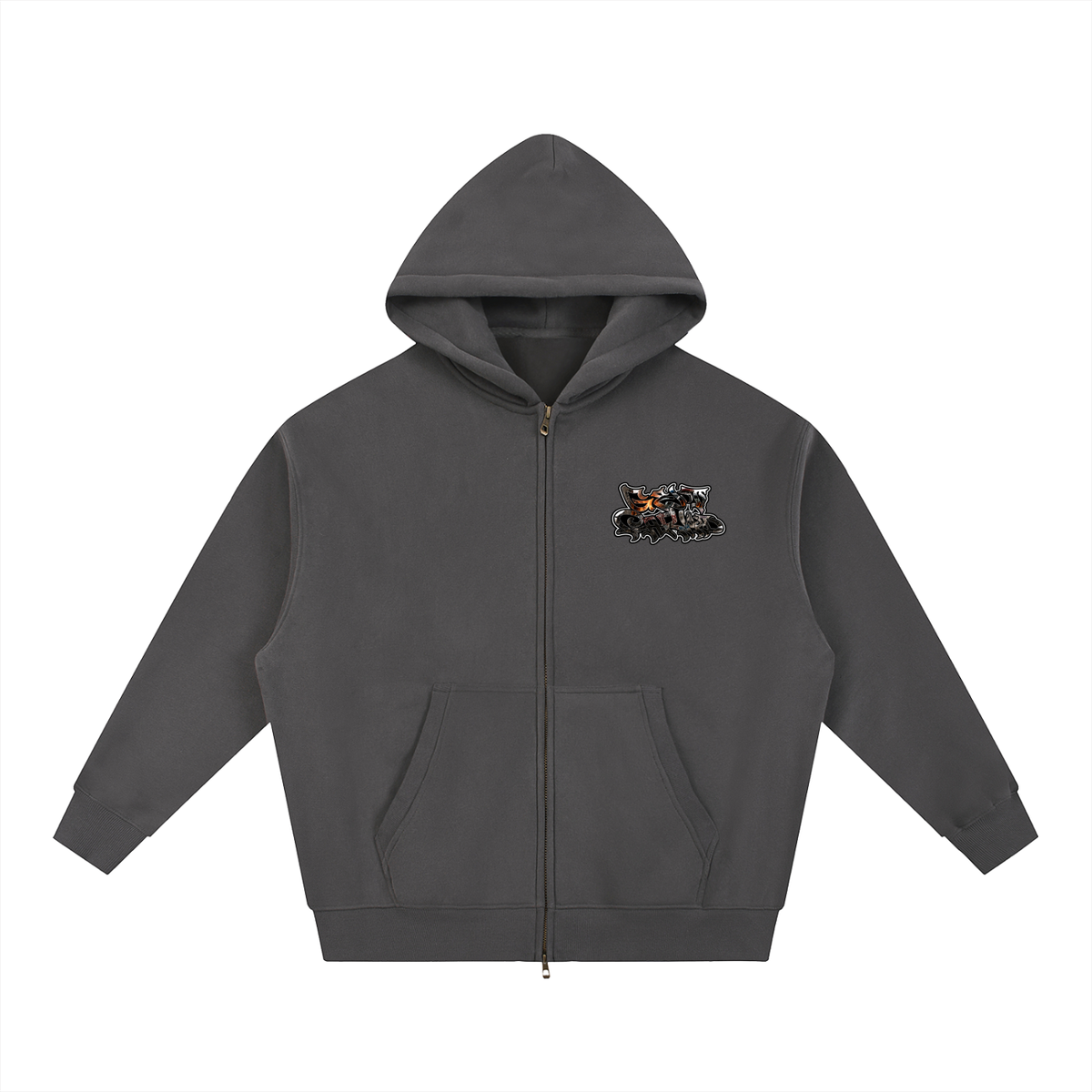 ACAB Boxy Zip-Up